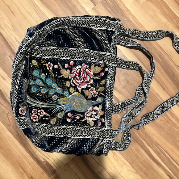 Johnny Was Handbags - Johnny Was silk bag